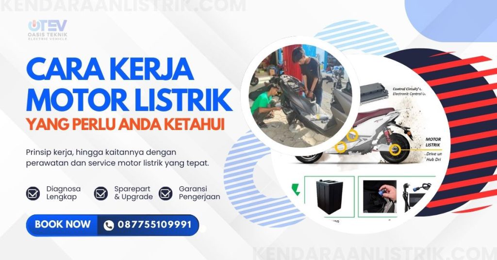 Cara Kerja Motor Listrik pada Kendaraan Listrik yang Perlu Anda Ketahui