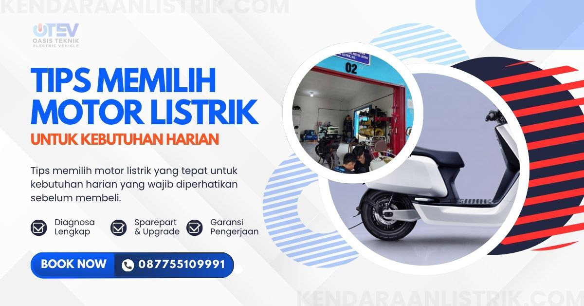 tips memilih motor listrik